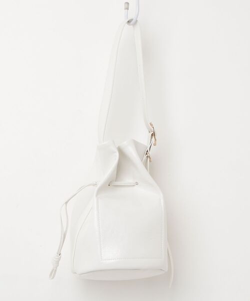 「kakatoo」 ハンドバッグ - ホワイト レディース_画像2