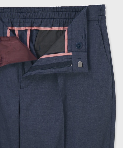 Paul Smith（ポール・スミス） スラックス ライトメランジ ワンタック