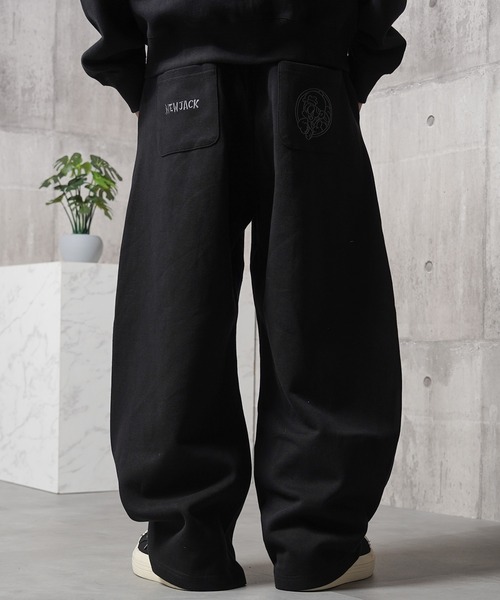 ワイドパンツ スウェットパンツ ジャージ メンズ レディース