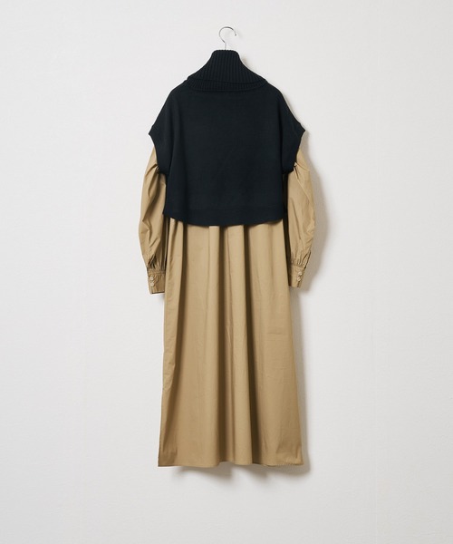 「Audrey and John Wad」 長袖ワンピース FREE ブラック レディース_画像7