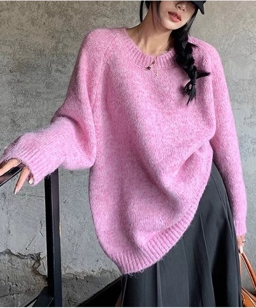 「MAISON DE THERESE」 長袖ニット FREE アイボリー レディース_画像2