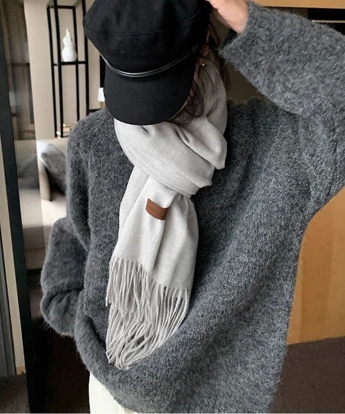 「MAISON DE THERESE」 長袖ニット FREE アイボリー レディース_画像3