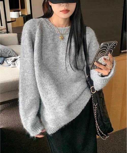 「MAISON DE THERESE」 長袖ニット FREE アイボリー レディース_画像5