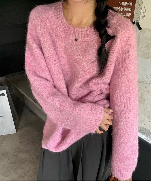 「MAISON DE THERESE」 長袖ニット FREE アイボリー レディース_画像6