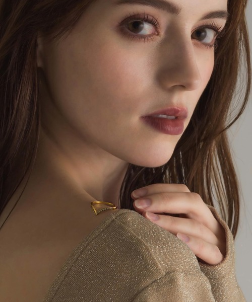 「muku」 リング 11 ゴールド レディース_画像6