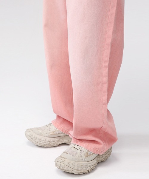 「CORPUS TOKYO」 デニムパンツ 4 グリーン メンズ_画像8