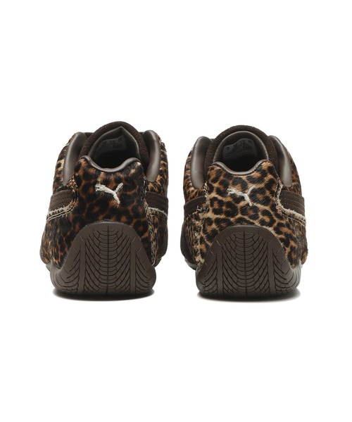 「PUMA」 ローカットスニーカー 24.5cm ブラウン レディース_画像2