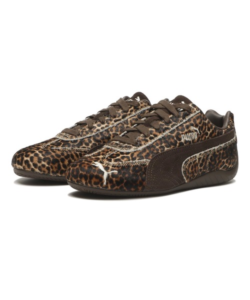 「PUMA」 ローカットスニーカー 24.5cm ブラウン レディース_画像7
