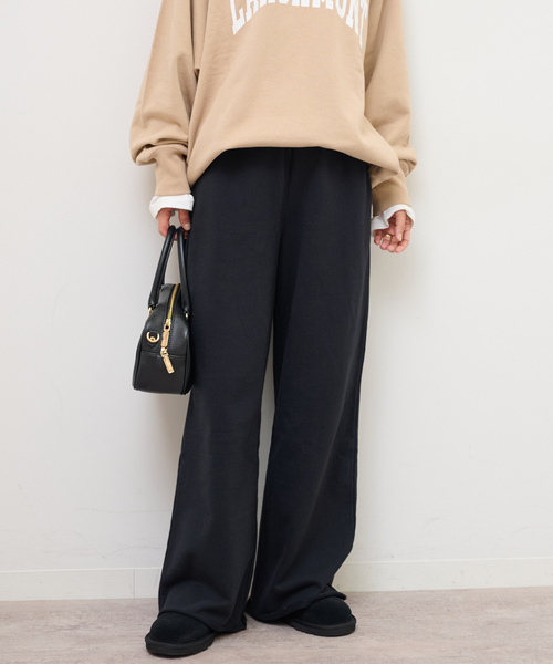 「JOURNAL STANDARD relume」 スウェットパンツ FREE グレー レディース_画像6