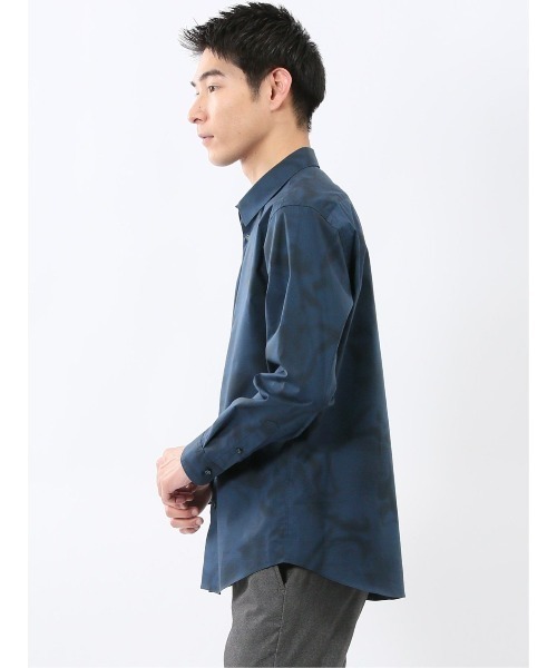 TAKA-Q（タカキュー） シャツ シャツ メンズ 長袖 ストレッチ 綿混
