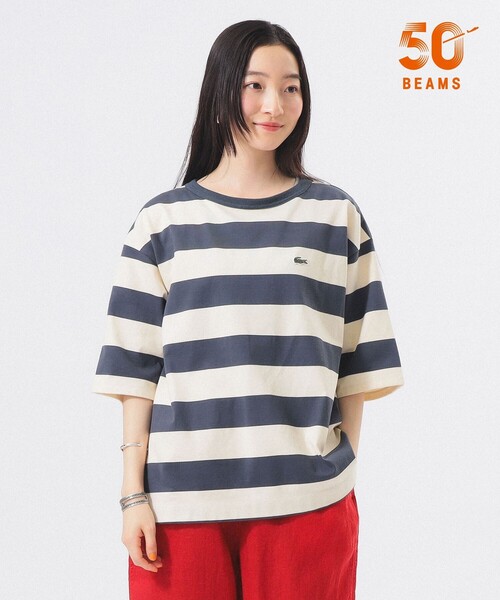 tシャツ 「別注」LACOSTE / ボーダー Tシャツ レディースの画像