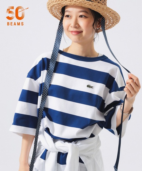 tシャツ 「別注」LACOSTE / ボーダー Tシャツ レディースの画像