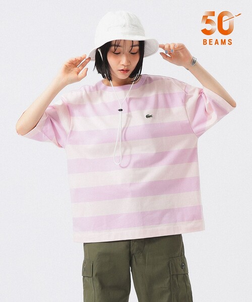 tシャツ 「別注」LACOSTE / ボーダー Tシャツ レディースの画像