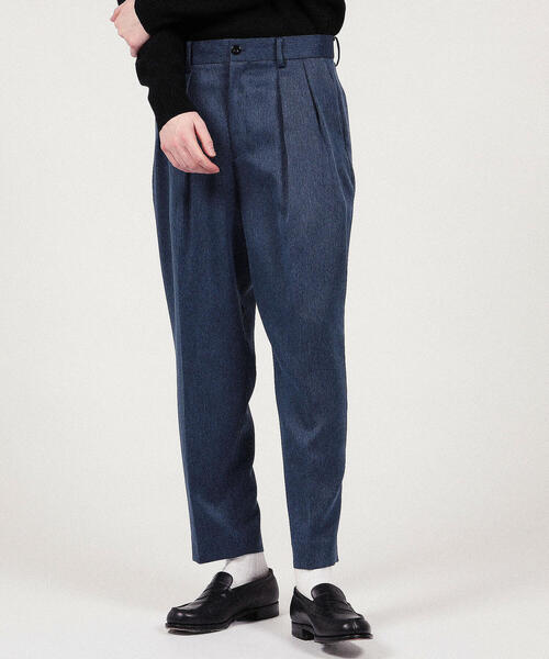 「TOMORROWLAND」 イージーパンツ X-SMALL ネイビー メンズ_画像2