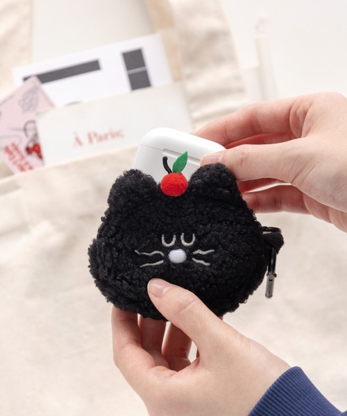Brunch Brother（ブランチブラザー） ポーチ AirPods ポーチ カラビナ