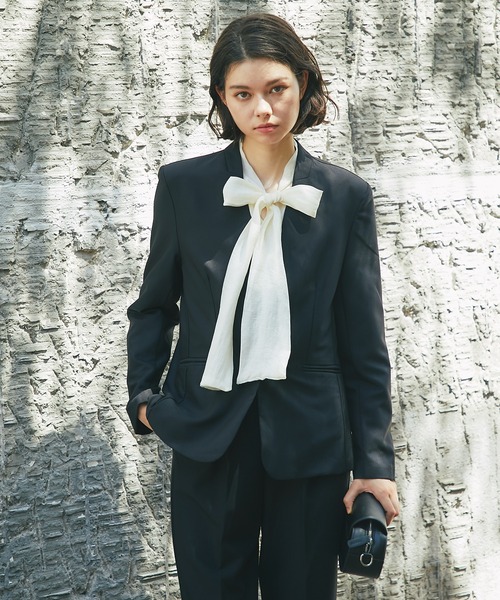 「SMILE ORCHID」 パンツスーツ L ブラック レディース_画像4