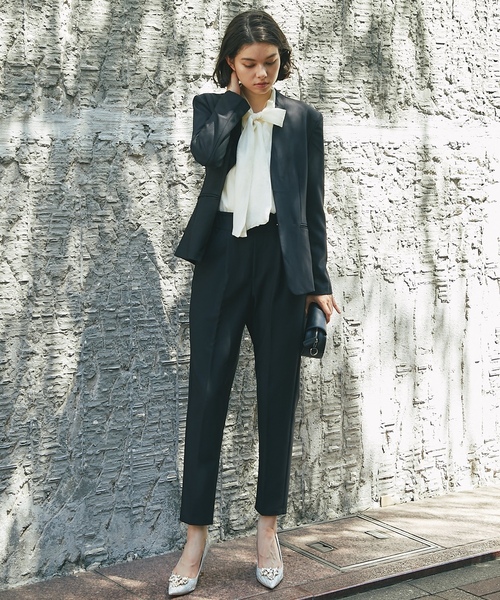 「SMILE ORCHID」 パンツスーツ L ブラック レディース_画像8