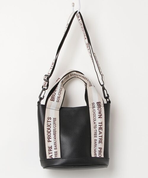 「THEATRE PRODUCTS」 2WAYバッグ - ブラック レディース_画像2