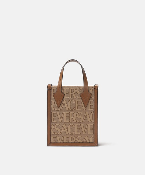 「VERSACE」 2WAYバッグ ONE SIZE ブラウン メンズの画像