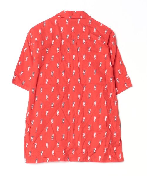 HYSTERIC GLAMOUR（ヒステリックグラマー） 半袖シャツ LARGE レッド