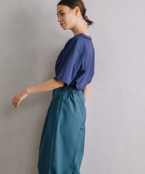 「MARECHAL TERRE」 半袖カットソー MEDIUM ブラック レディース_画像2