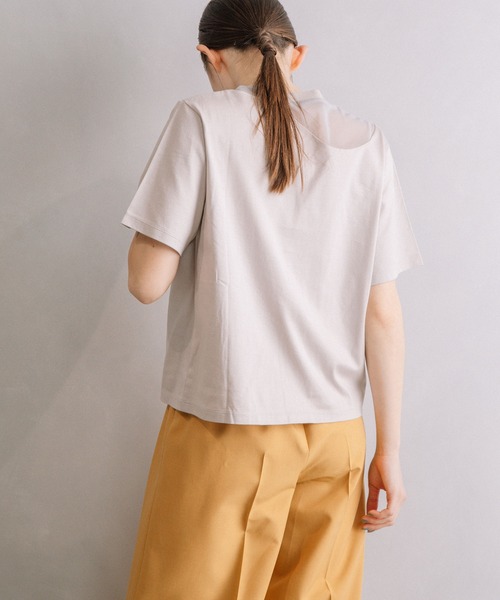 「MARECHAL TERRE」 半袖カットソー MEDIUM ブラック レディース_画像7