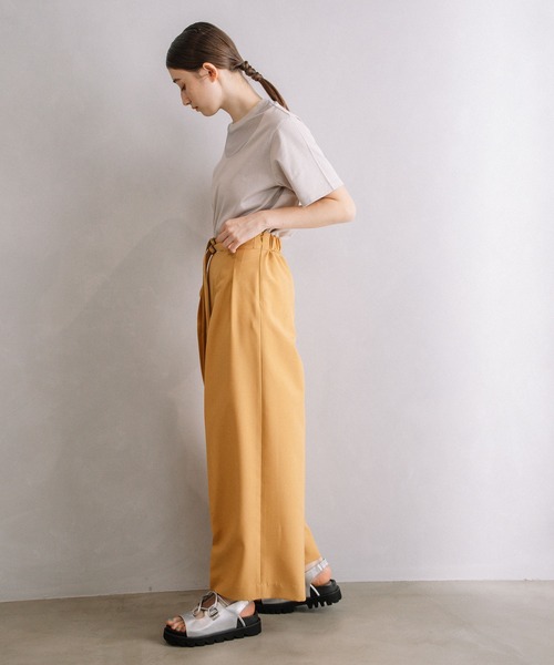 「MARECHAL TERRE」 半袖カットソー MEDIUM ブラック レディース_画像8