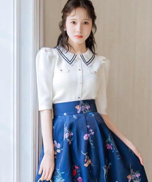 ウィルセレクション♡ニット WILLSELECTION（ウィルセレクション）の「ラメタートルニットプル