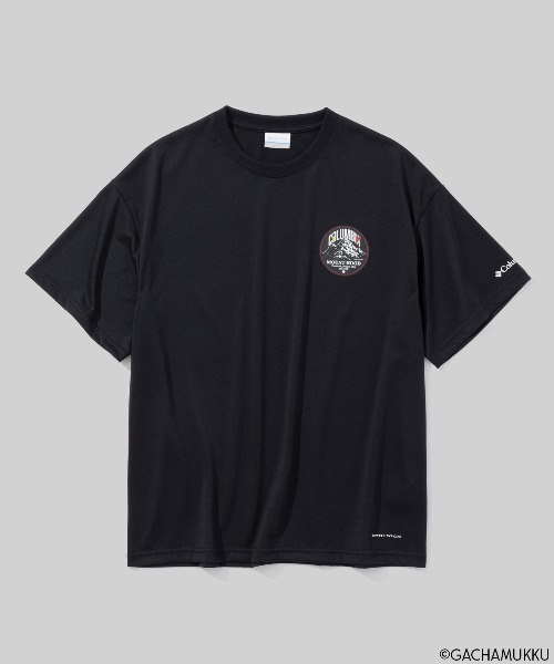 新品未使用品　当時物　童夢　本付き　抽選応募者限定　オリジナル公式Tシャツ Columbia（コロンビア） tシャツ 限定展開 ガチャピン・ムック