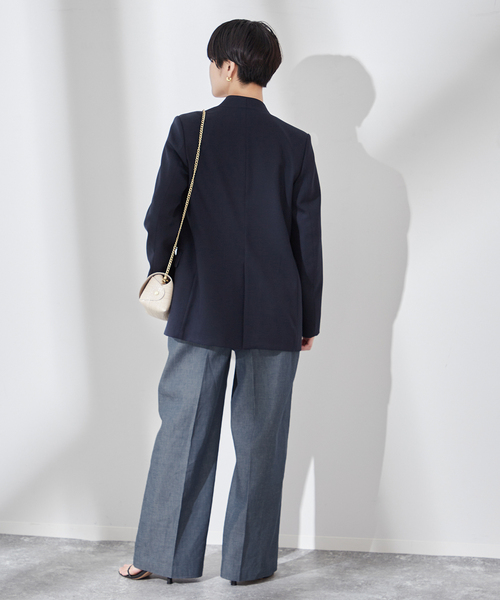 「journal standard L'essage」 パンツ 38 ブルー レディースの画像