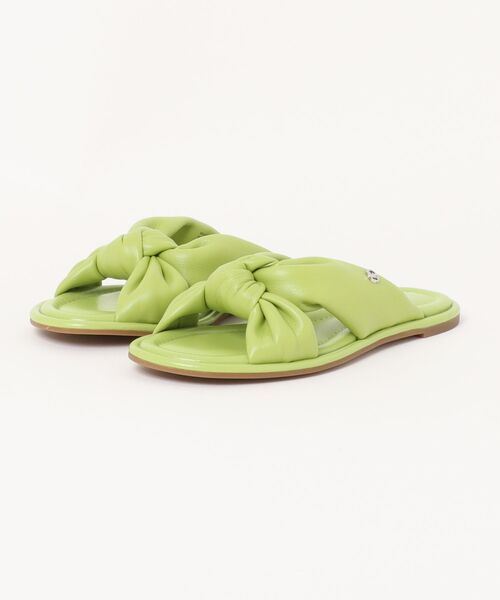 サンダル ELENA FLAT SLIDE Sandal レディース | MICHAEL KORS