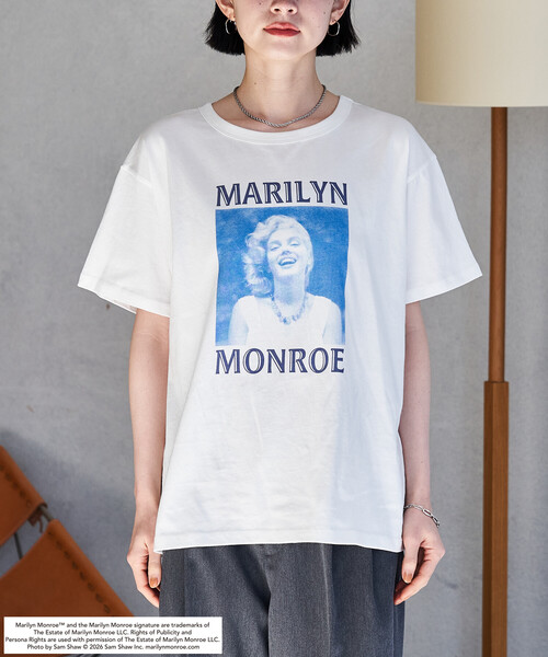 eimy istoire マリリンモンロー Tシャツ エイミーイストワール マリリン・モンローTシャツ S - メルカリ