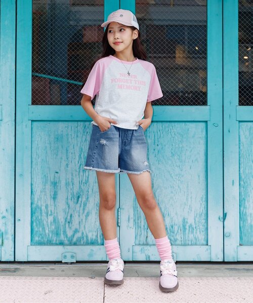 algy（アルジー） パンツ クラッシュショーパン キッズ 子供服 女の子