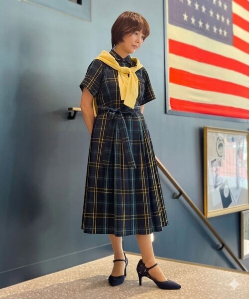 BROOKS BROTHERS（ブルックスブラザーズ） シャツワンピース コットン