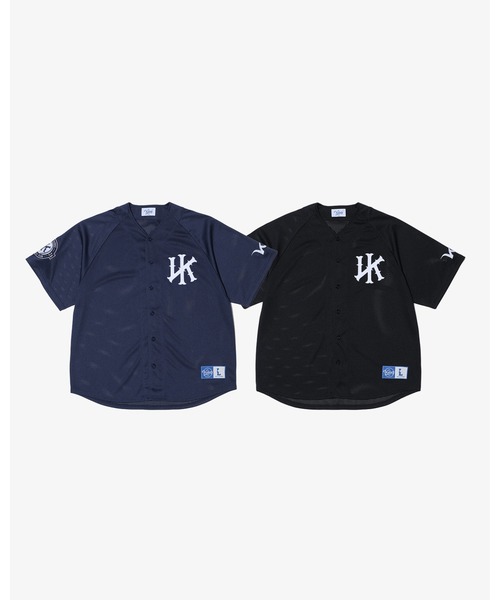 KEBOZ（ケボズ） シャツ VICTUS × KEBOZ MESH BASEBALL JERSEY メンズ