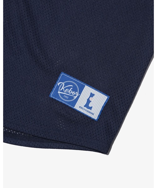KEBOZ（ケボズ） シャツ VICTUS × KEBOZ MESH BASEBALL JERSEY メンズ