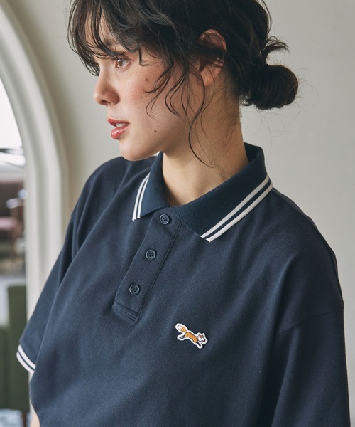 「PENNEYS」 半袖ポロシャツ FREE ブラック レディース_画像7