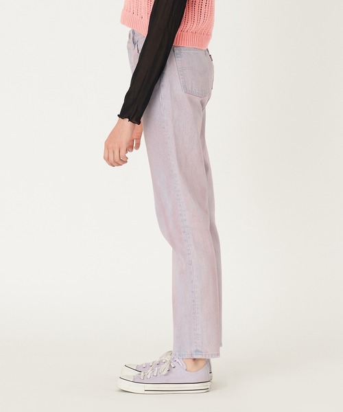 「501」 デニムパンツ 26inch インディゴブルー レディース_画像2