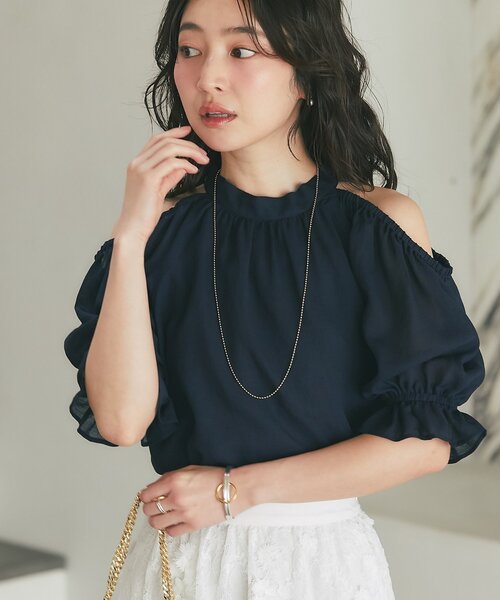 La boutique Bonbon（ラブティックボンボン） ブラウス シャツ 半袖
