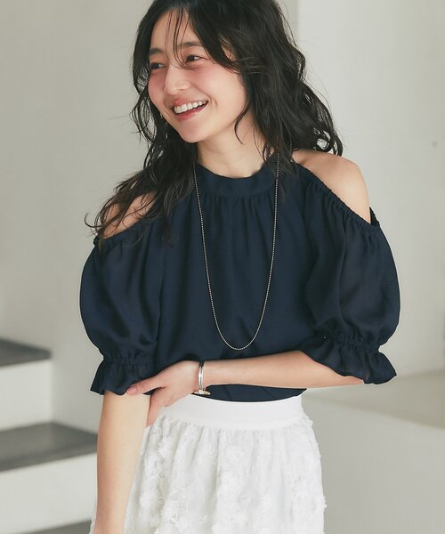La boutique Bonbon（ラブティックボンボン） ブラウス シャツ 半袖