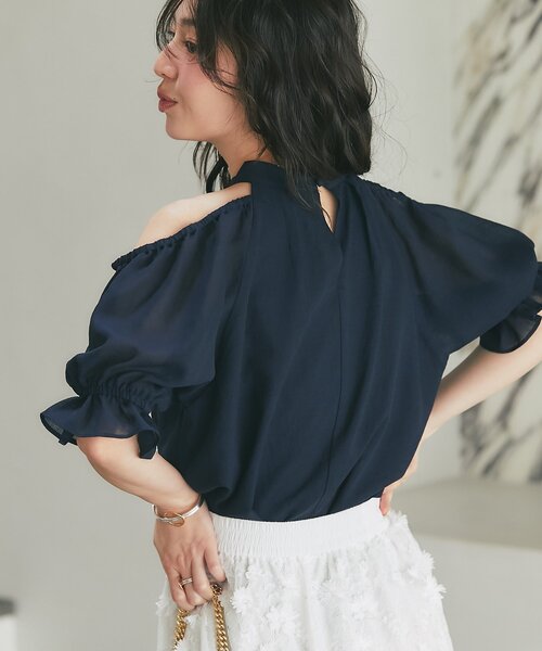 La boutique Bonbon（ラブティックボンボン） ブラウス シャツ 半袖