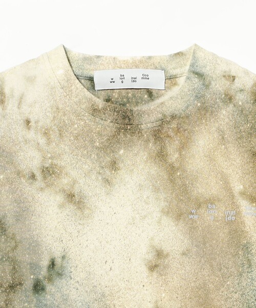 bal（バル） tシャツ BAL / LOGO TIE DYE TEE by YUKIDYE メンズ