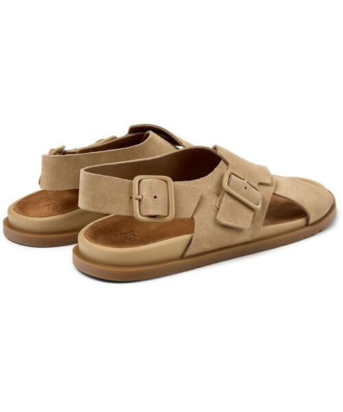 CAMPER サンダル ブラウン レザー ストラップ CAMPER（カンペール） サンダル LLUC SANDAL / サンダル メンズ