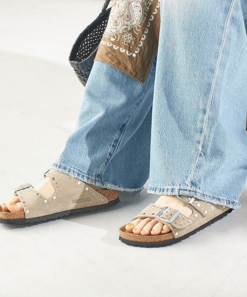 サンダル BIRKENSTOCK: ARIZONA RIVET レディースの画像