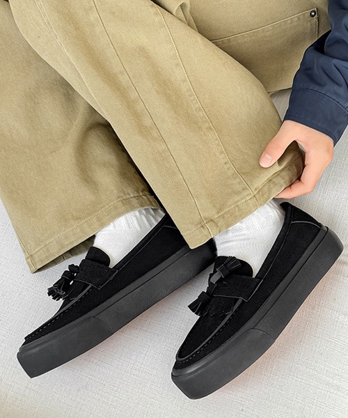 「CALIFORNIA OUTFITTERS」 ローファー 42 ブラウン メンズ_画像3
