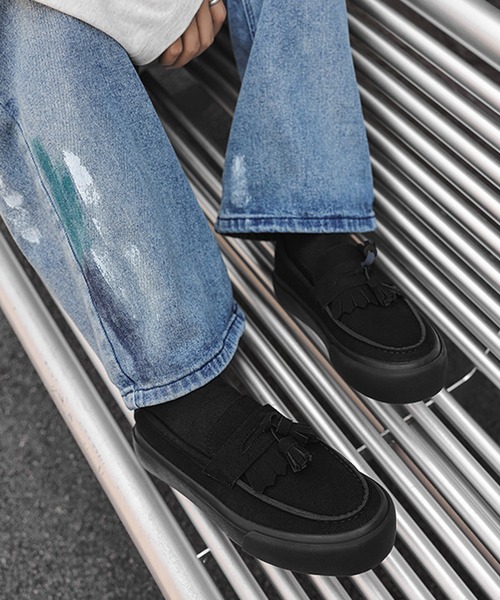 「CALIFORNIA OUTFITTERS」 ローファー 42 ブラウン メンズ_画像5