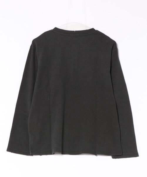 「NYLAUS」 長袖Tシャツ L グレー メンズ_画像2