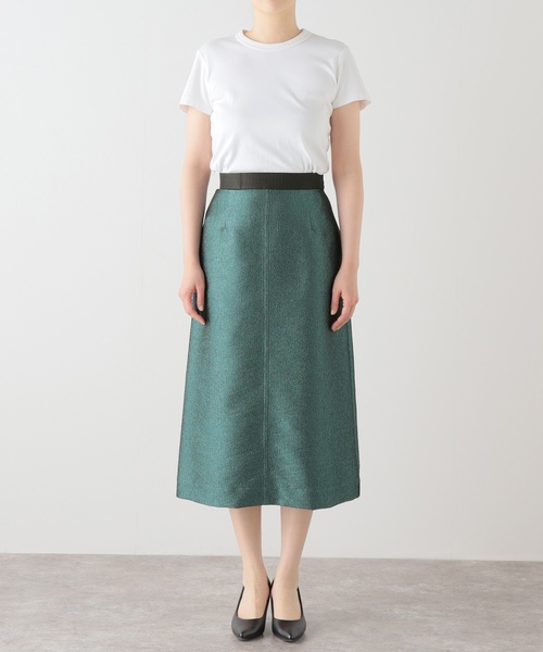 「Spick & Span」 スカート 36 グリーン レディース_画像3