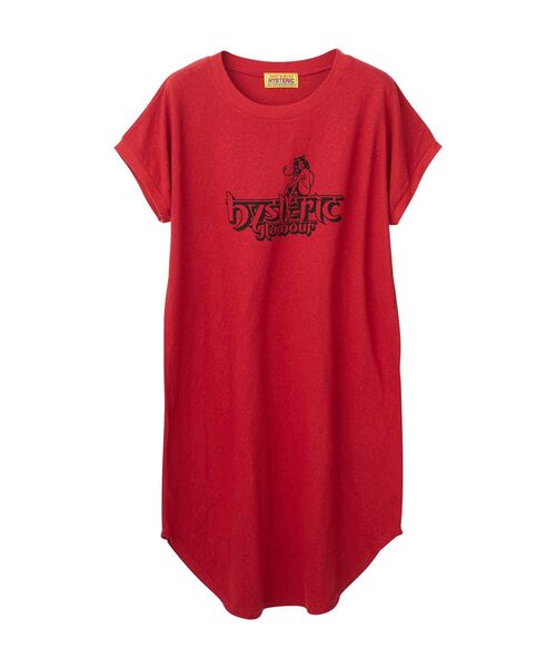 HYSTERIC GLAMOUR 半袖ワンピース HYSTERIC GLAMOUR（ヒステリックグラマー） 半袖ワンピース FREE