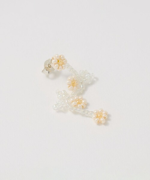 STEVEN ALAN（スティーブンアラン） ピアス 「Pura Utz」WHITE FLOWER